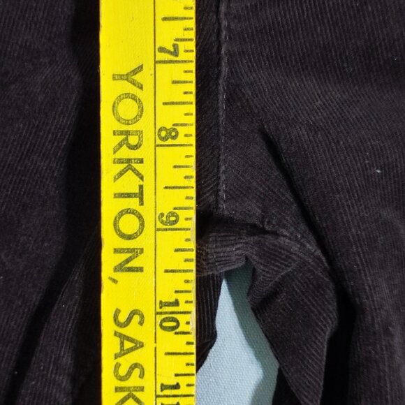 Tommy Hilfiger Corduroy Pants woman's size 6 dark brown colour - Picture 13 of 14